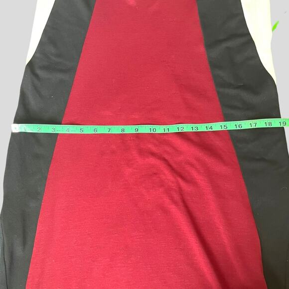 Zara Trafaluc Mod Colorblock Lightweight V-neck Maxi dress Size Small - Picture 8 of 10